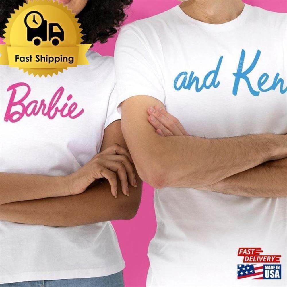 Barbie And Ken Couple Matching Movie Fan T-Shirt